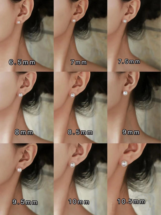 Pearl size guide-What size pearl earring should i buy？