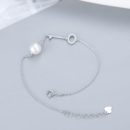 Wholesale Luxury Key Pearl Bracelet Setting-DIY Jewelry Setting - Feliz Pearl 