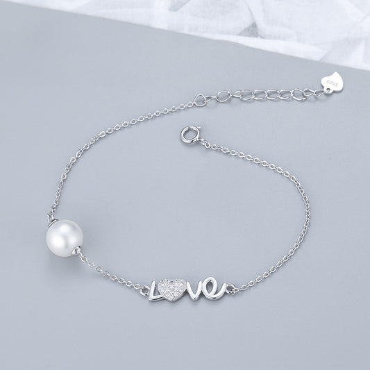 Romantic Love Pearl Bracelet Setting-Women Jewelry DIY - Feliz Pearl 