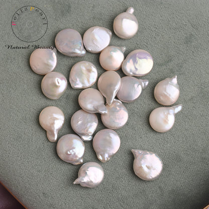 cultured baroque coin loose pearls