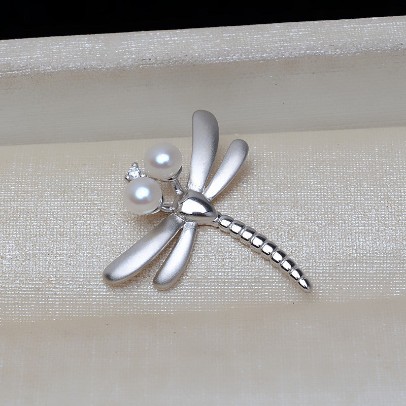 Dragonfly Pearl Pendant Setting-S925 Sterling Silver Jewelry - Feliz Pearl 