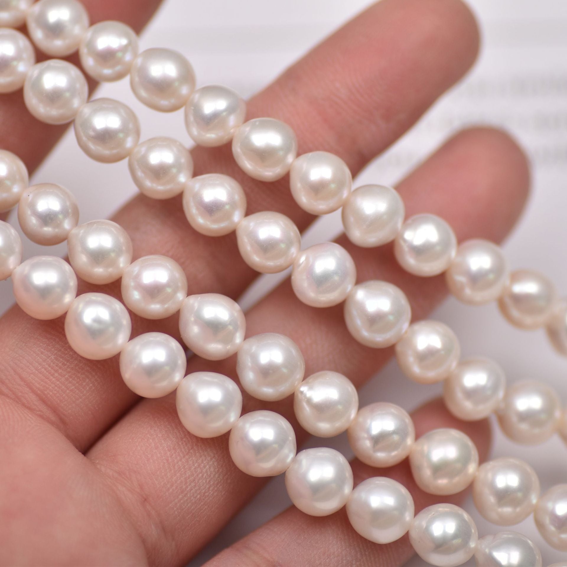 wholesale freshwater pearl strands