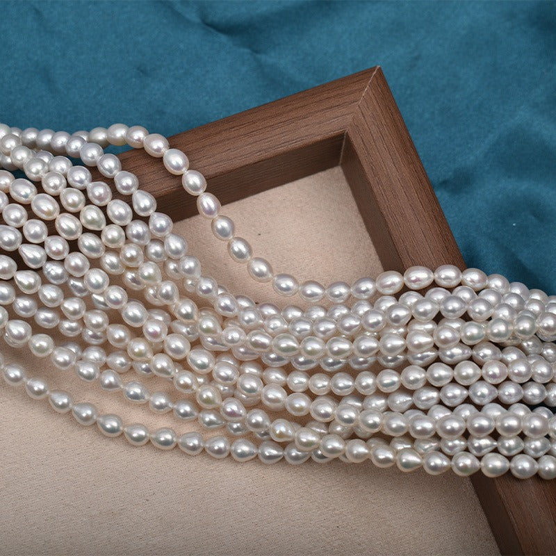 5-5.5mm Freshwater AK Baroque Pearl Strands