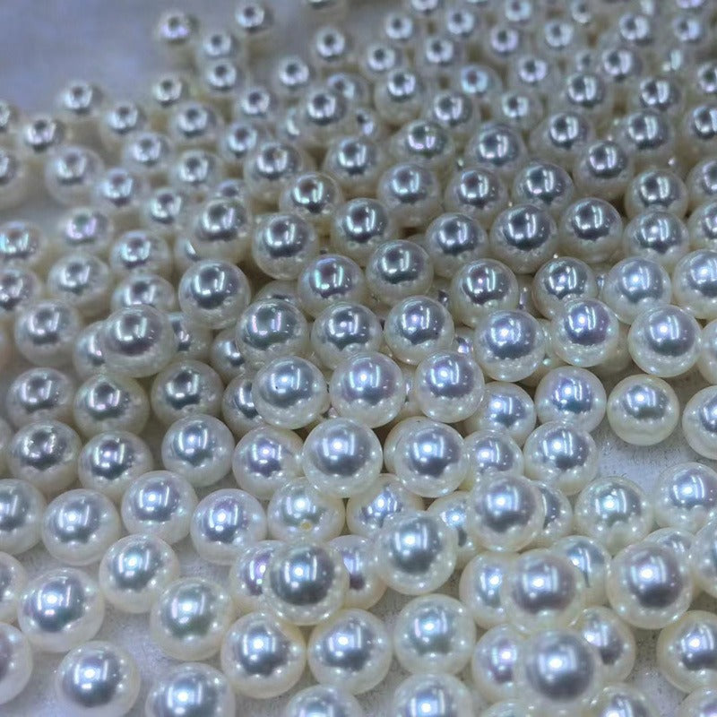 Wholesale 7.5-8mm White Japanese Akoya Loose Pearls - Feliz Pearl 