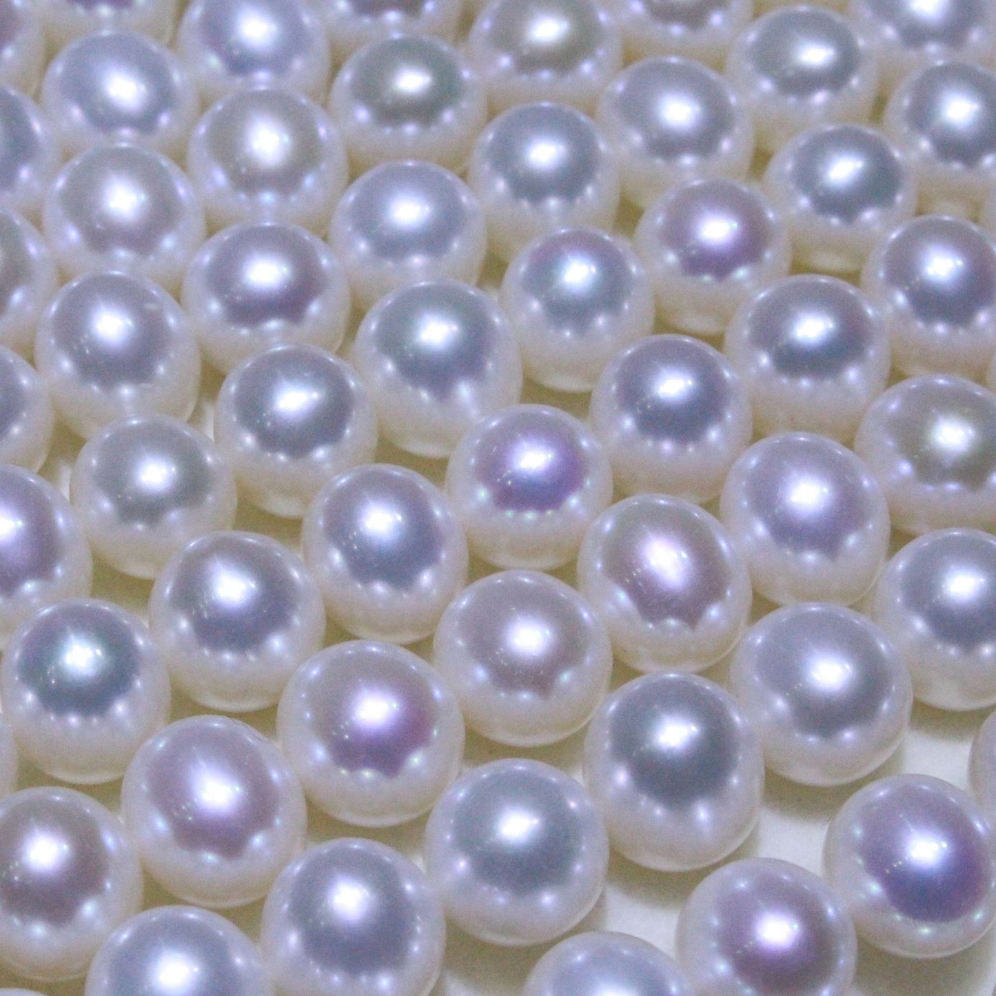 Wholesale Near Round Freshwater Pearl Strands