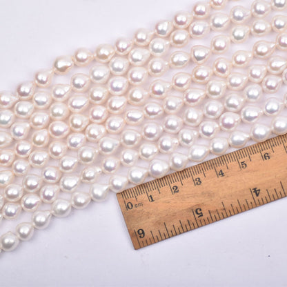 wholesale cultured baroque pearl strand