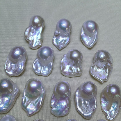 10-13mm White Fireball Baroque Pearls For Wholesale