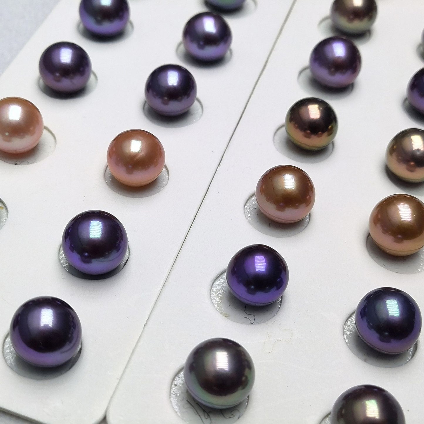 10-11mm Edison Pearl Pairs For Jewelry Making Mixed Color