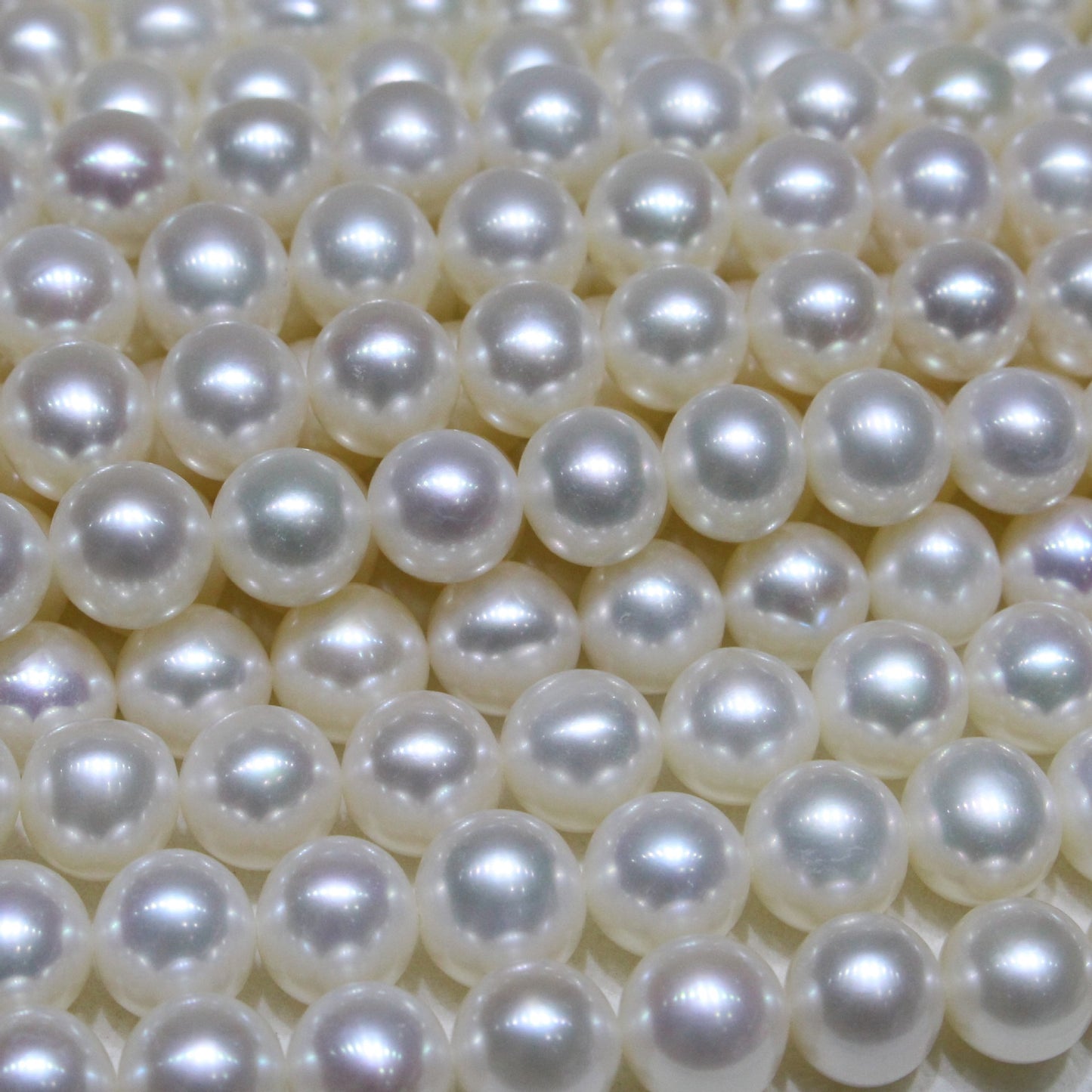 8.5-9.5mm Near Round Cultured Freshwater Pearl Strands for Necklace Making