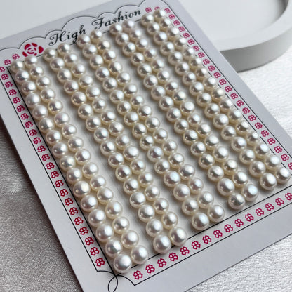 White button pearl pairs