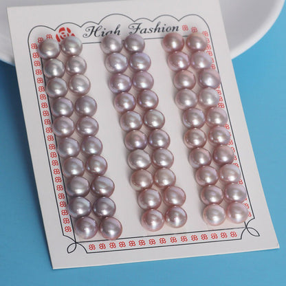 Lavender color button pearls