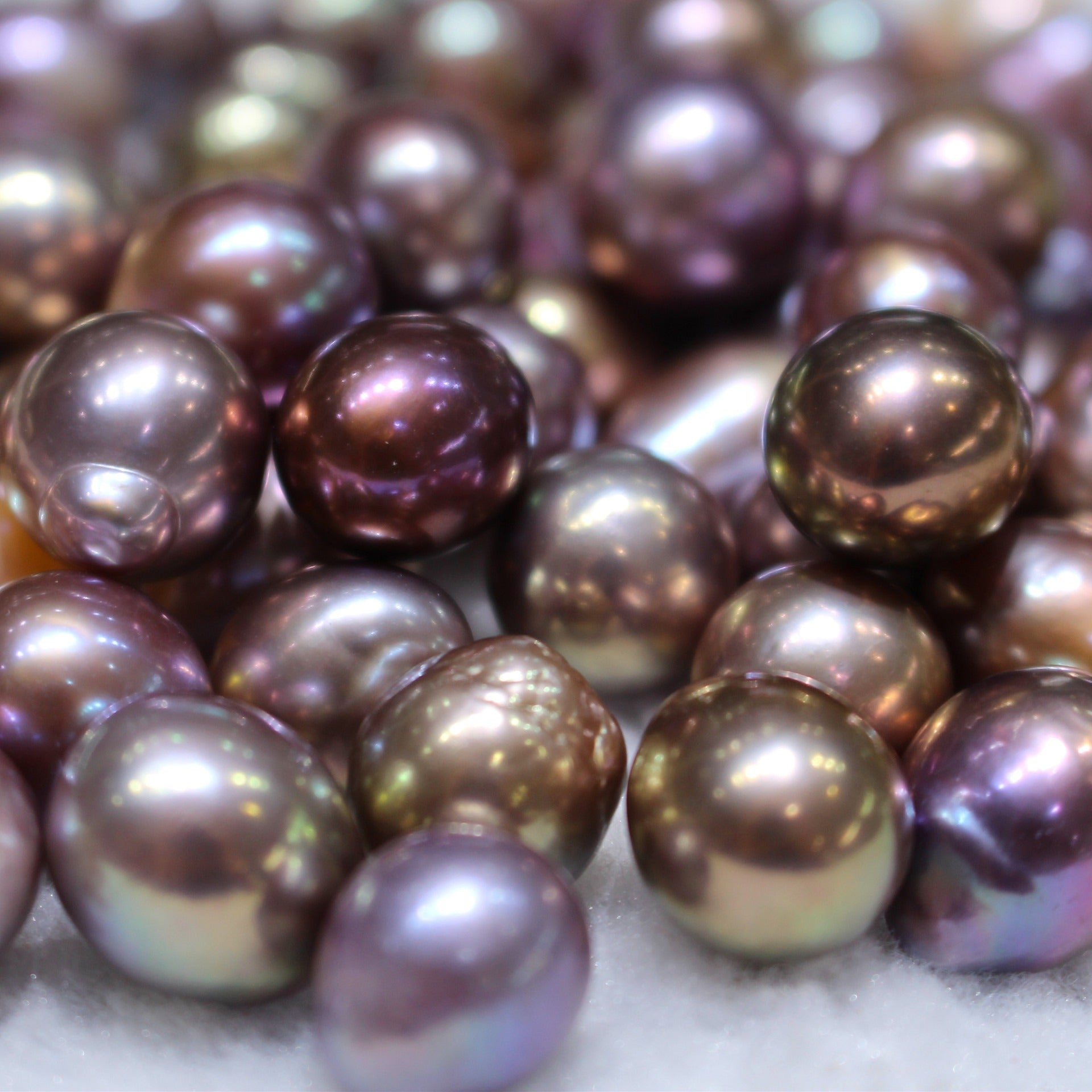 Metallic Luster Baroque Loose Pearls