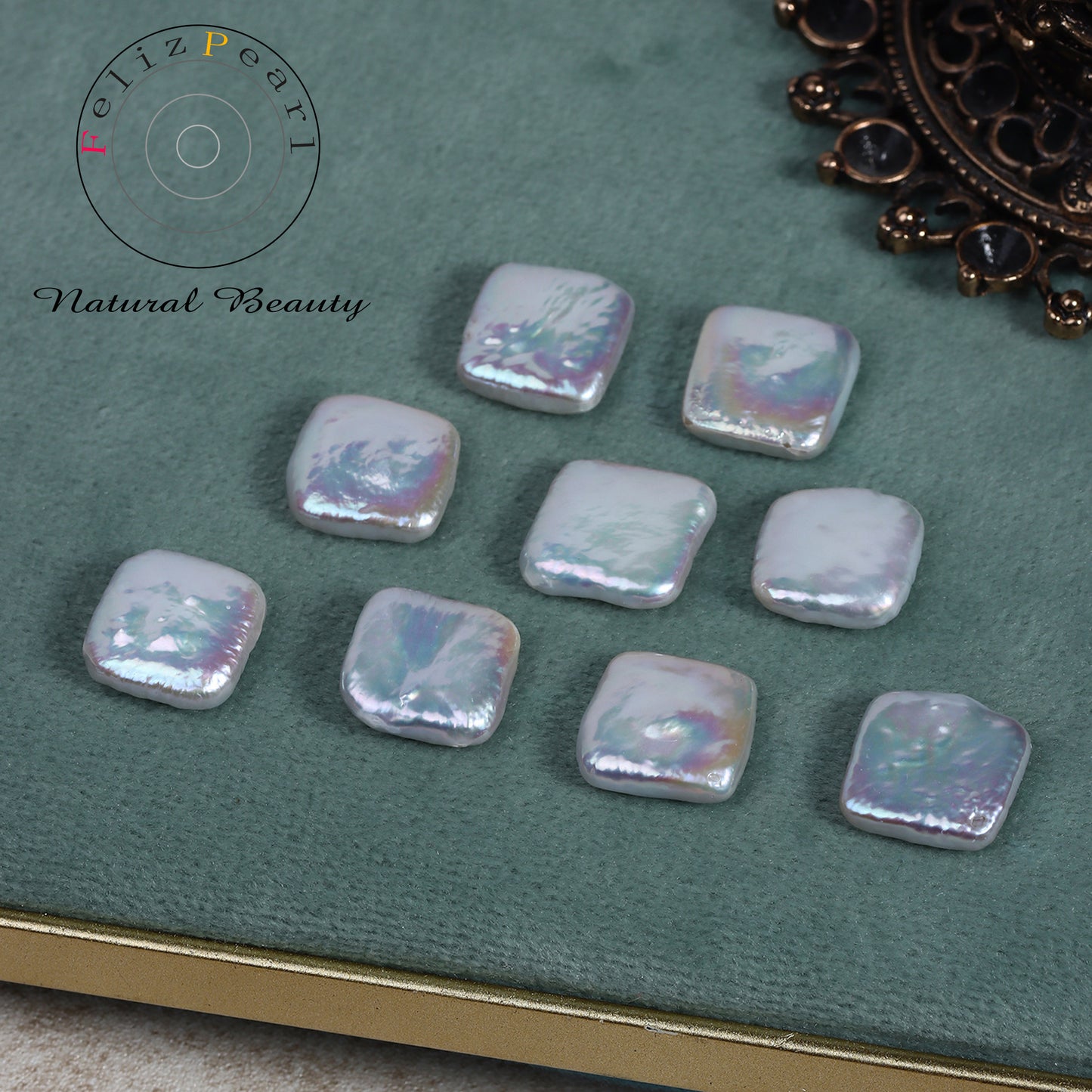 the square baroque loose pearl