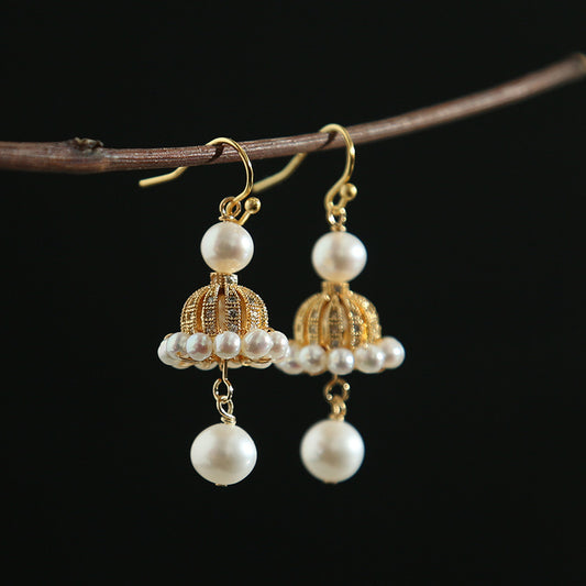 Vintage Handmade Pearl Earring