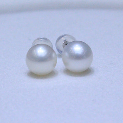 AAA Quality Women Stud Freshwater Pearl Earring - Feliz Pearl 