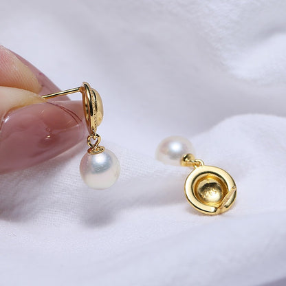 2024 Women Daily Pearl Earring Setting