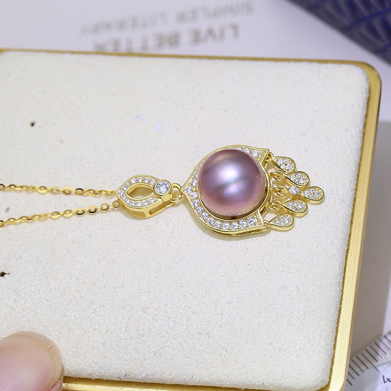 Women Luxury Pearl Pendant Setting-Feliz Pearl