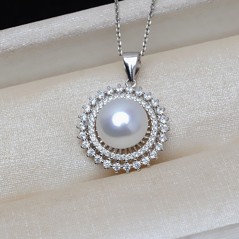 Factory Price Sunflower Pearl Pendant Setting