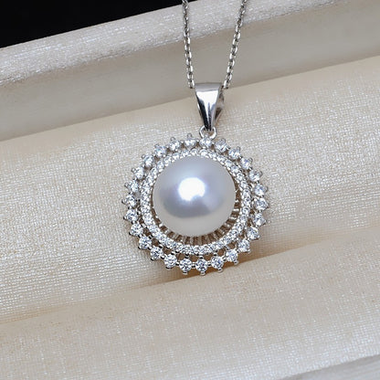 Factory Price Sunflower Pearl Pendant Setting