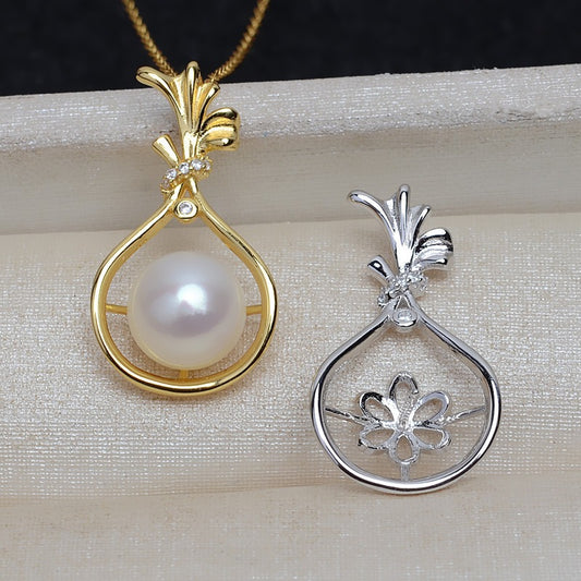 Factory Price Lucky Bag Pearl Pendant Setting