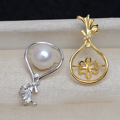 Factory Price Lucky Bag Pearl Pendant Setting