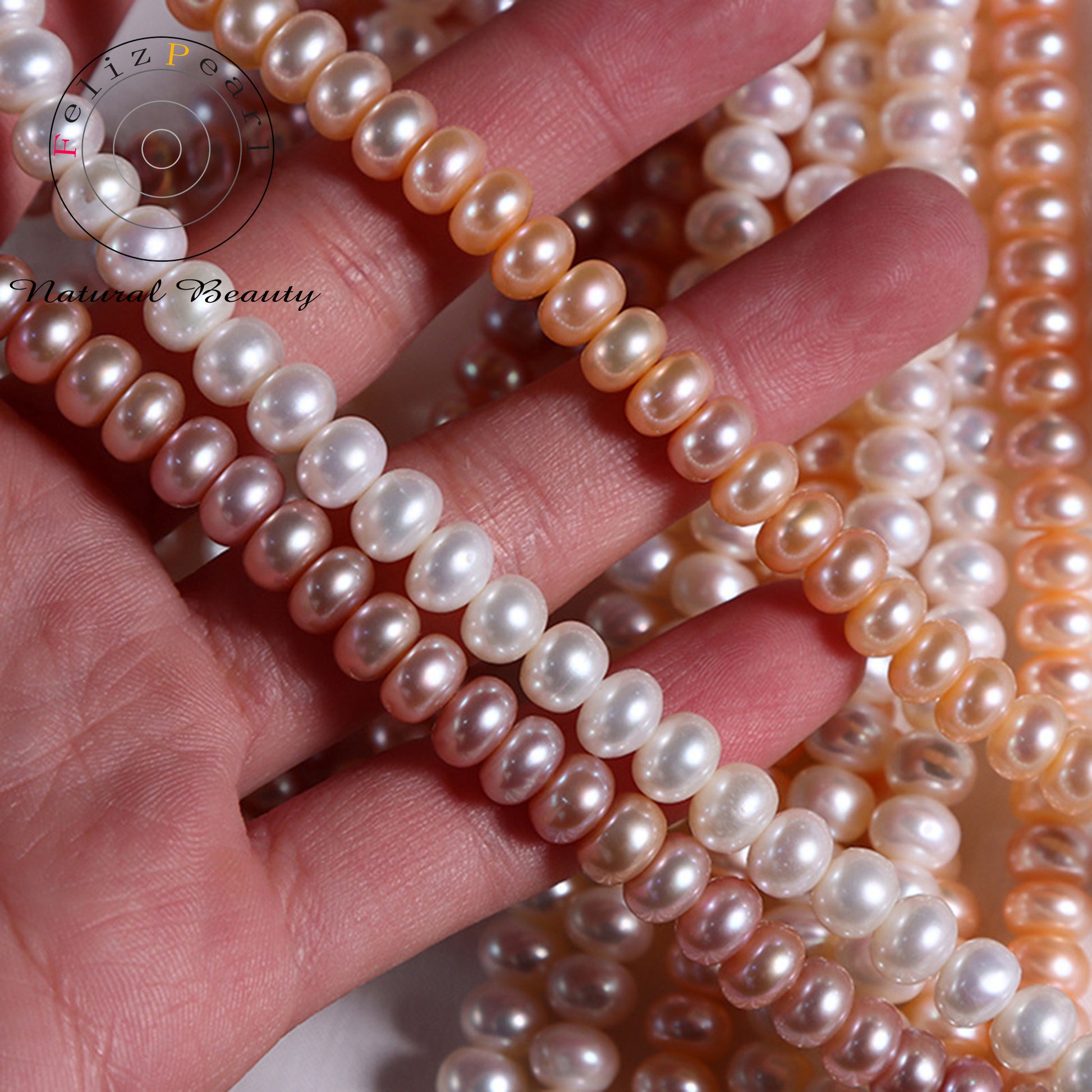 button pearl strand