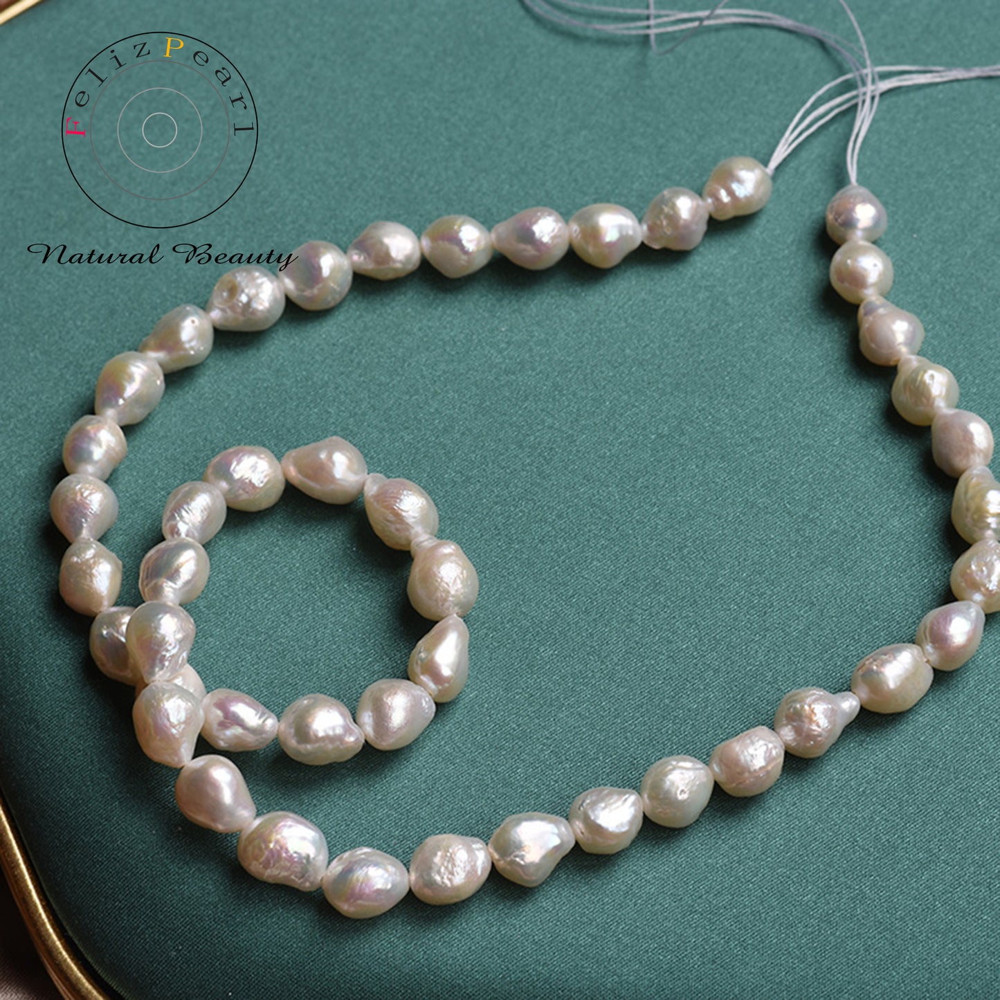 cultured baroque pearl strand wholesale