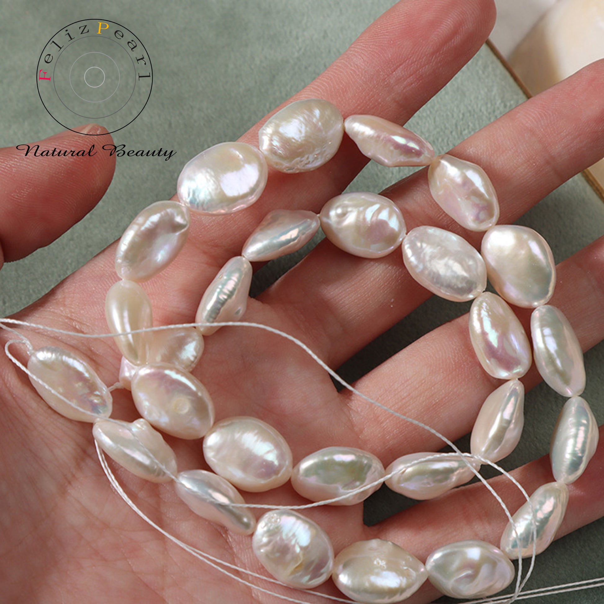 real baroque pearl strands