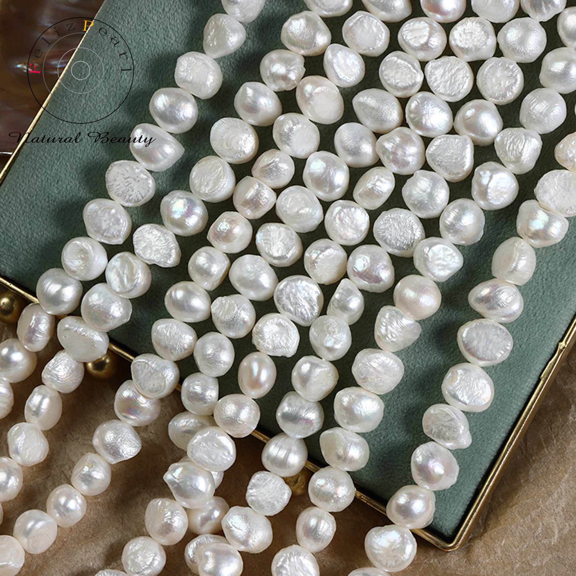 baroque pearl strand