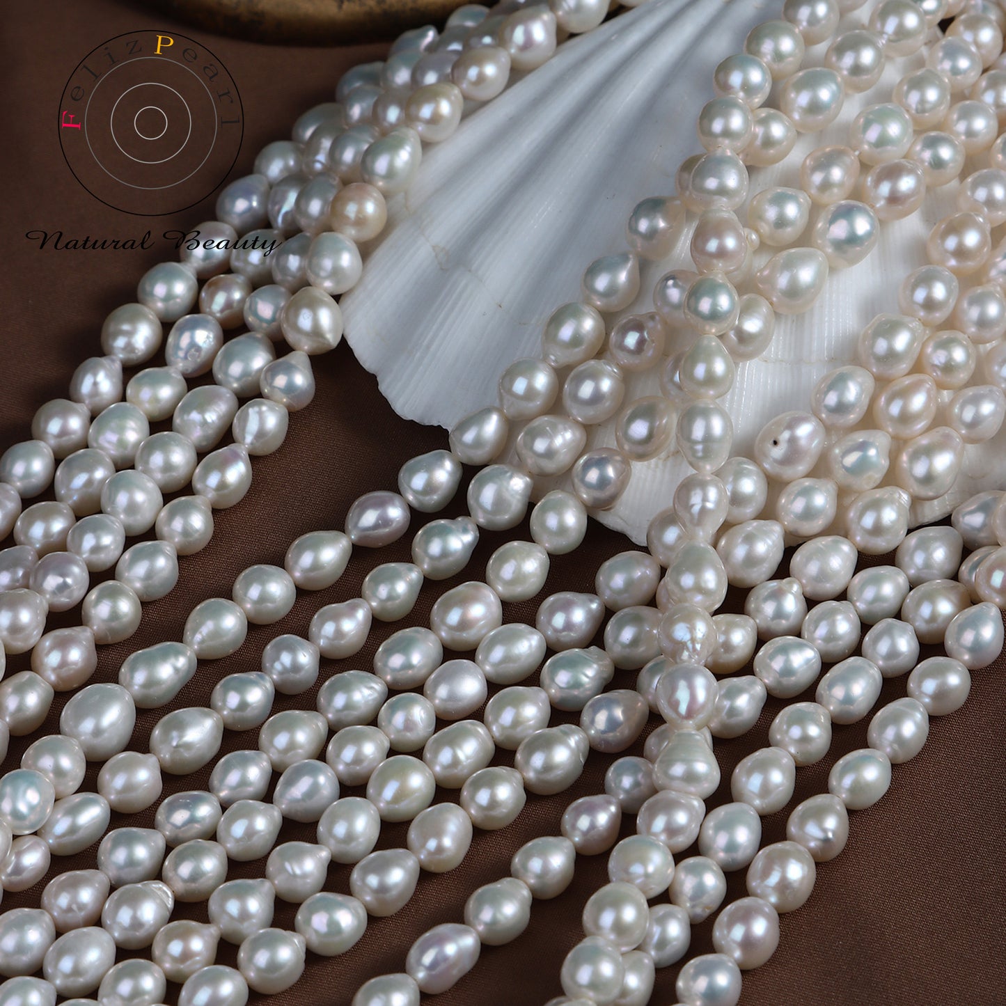 drop baroque pearls