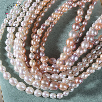 gradient size strand of cultured pearls