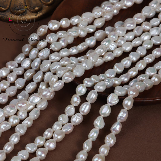 8-9mm baroque pearl strand