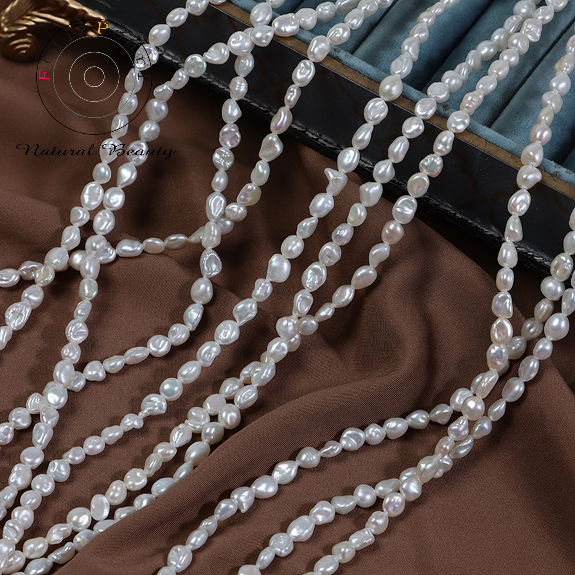 real pearl strand for necklace