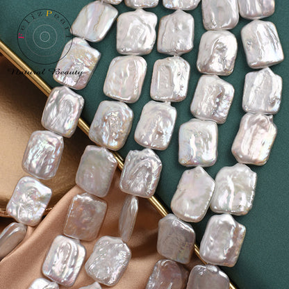 baroque pearl rectangle