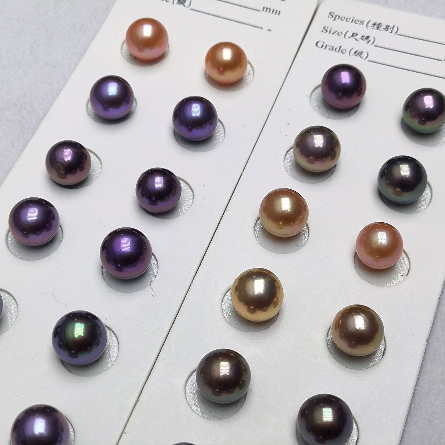 10-11mm Edison Pearl Pairs For Jewelry Making Mixed Color