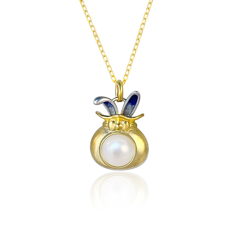 Chinese Zodiac Rabbit Pearl Pendant Setting-Feliz Pearl - Feliz Pearl 